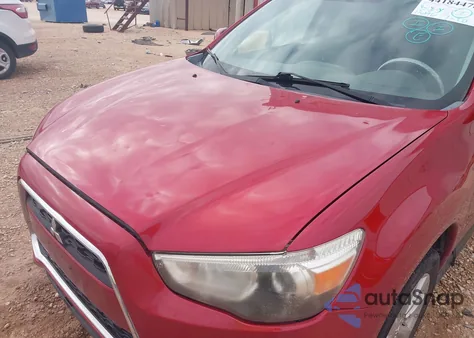 2014 Mitsubishi Outlander Sport Es z USA, uszkodzony, nr VIN 4A4AP3AU7EE025371